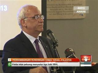 Perkembangan rundingan damai Israel-Palestin