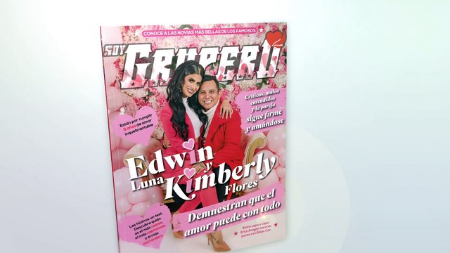 Edwin Luna y Kimberly Flores en portada