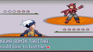 Pokemon Ruby - Team Magma Admin 3rd Battle: Tabitha