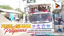 BBM-Sara tandem, nag-ikot sa Ilocos Sur; Mayor Sara, iginiit na UNITEAM ang mag-aanunsyo kung kasali na ba si Robin Padilla sa kanilang senatorial slate