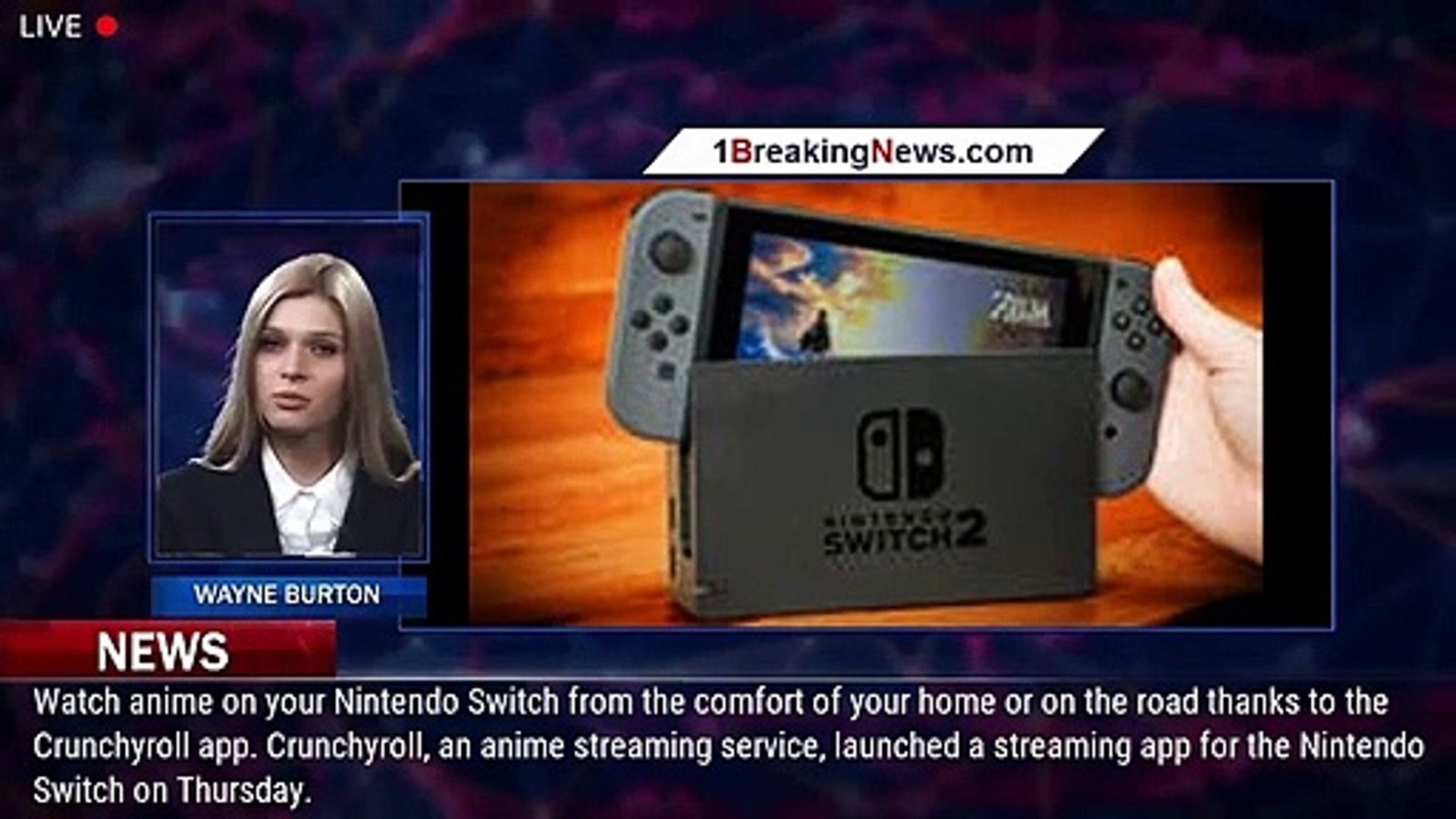 Crunchyroll Is Now Available to Stream Anime on Nintendo Switch