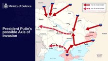 Son dakika: İngiltere Savunma Bakanlığı, Rusya'nın Ukrayna'yı muhtemel işgal planını yayınladı