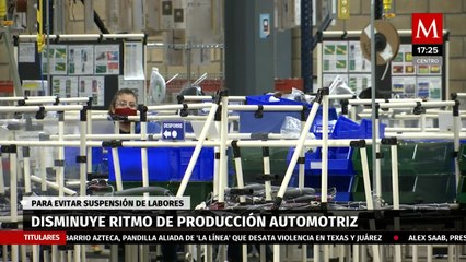 Falta de semiconductores disminuye el ritmo de la producción automotriz