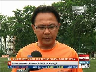 Kim Swee anggap perlantikan sebagai suntikan moral
