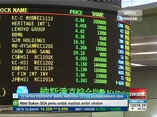 Tetapan derivatif baru Amerika cetus kebimbangan Asia
