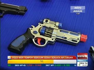 Polis beri tempoh sebulan serah senjata api tiruan