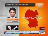 Kesan masalah bekalan air kepada peniaga