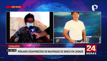 Peruano desaparecido en naufragio de buque español: familia pide ayuda para viajar a Lima