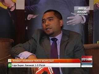 Ringgit dijangka terus menurun