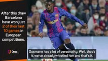 Dembele turned Barca boos into applause - Xavi