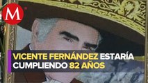 Celebran misa en honor a Vicente Fernández en Los tres potrillos