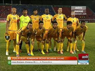 Perlis buat rombakan besar-besaran skuad