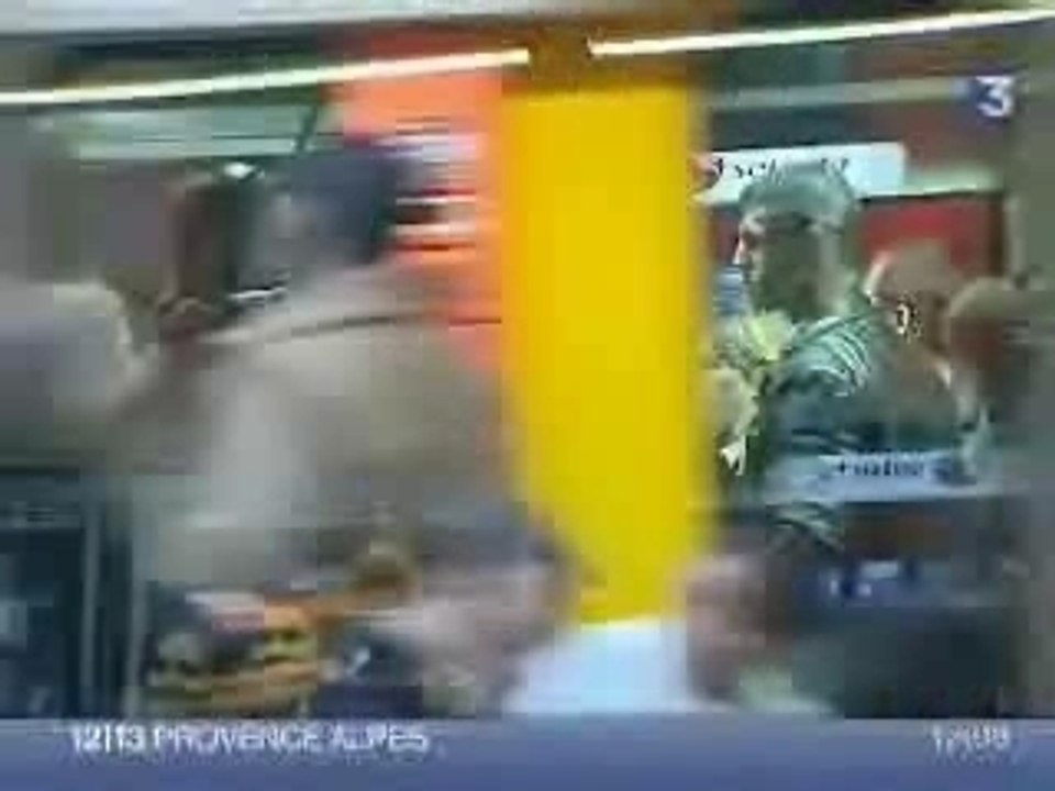 Guérini en moto et en métro
