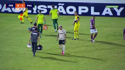 Ferroviária x Palmeiras (Campeonato Paulista 2022 7ª rodada) 2° tempo