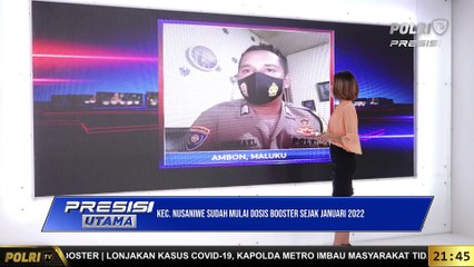 Live Dialog Bersama Bhabinkamtibmas Negeri Nusaniwe Polresta Ambon Polda Maluku Terkait Bripka Michael Bersama Tim Datangi Warga Beri Pemahaman Vaksinasi