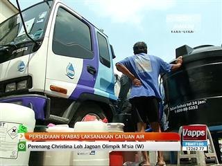 Persediaan SYABAS laksana catuan air
