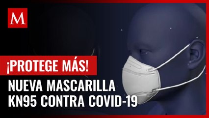 ¡Protege más! Fabrican nueva mascarilla KN95 contra el covid-19