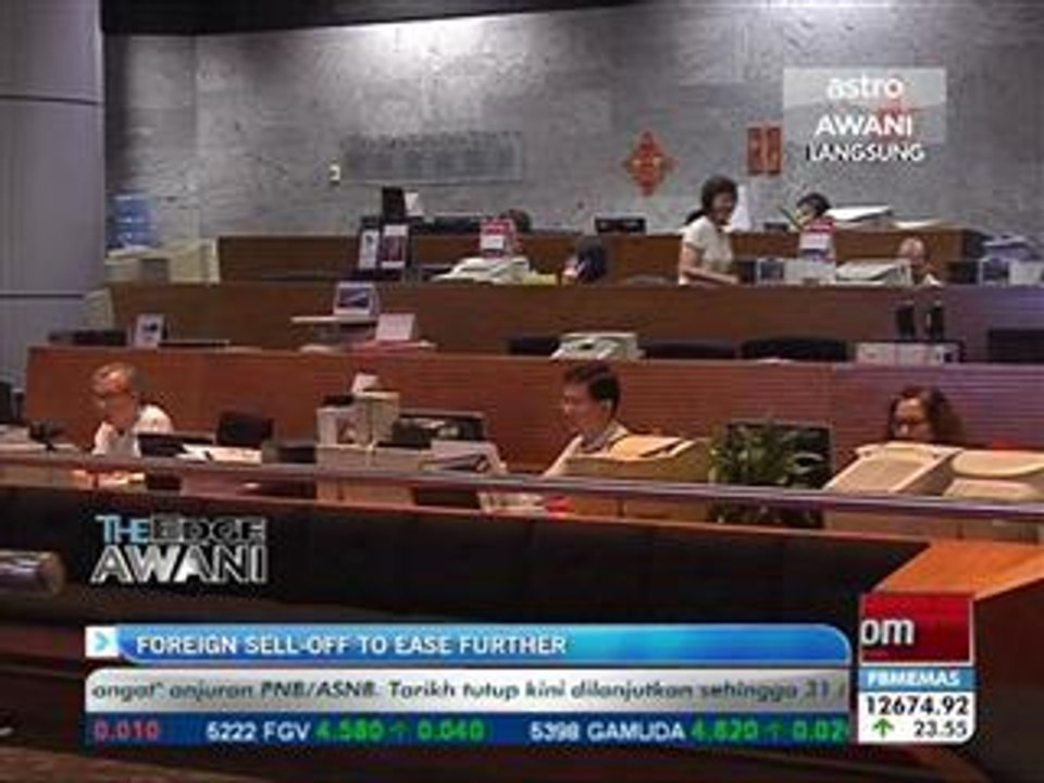 Foreign sell-off to ease further