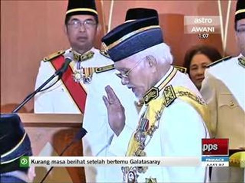 Taib Mahmud angkat sumpah Yang Dipertua Sarawak ke7