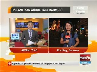 Pelantikan Abdul Taib Mahmud