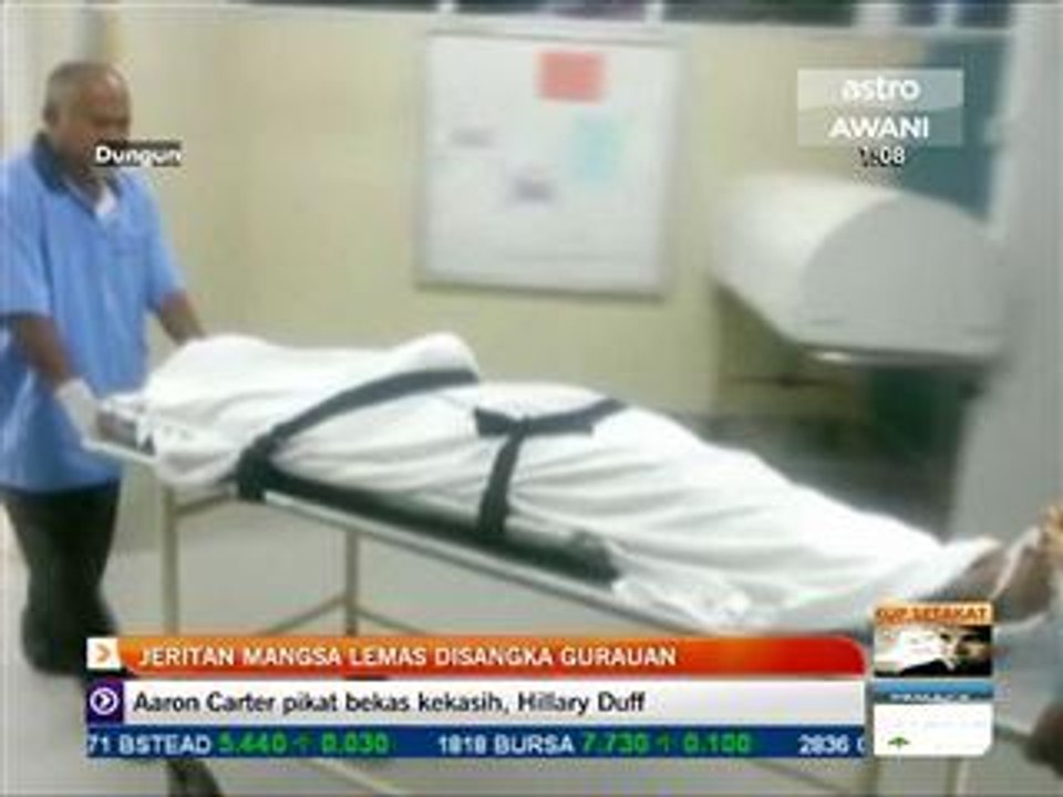 Jeritan mangsa lemas disangka gurauan