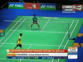 Lee Chong Wei lega menang pusingan pertama
