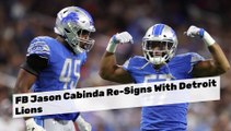 Jason Cabinda Re-Signs With Detroit Lions