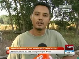 Jambatan Kedua P.Pinang beri impak positif