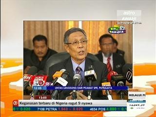 Pengumuman tarikh Pilihan Raya Kecil DUN Balingian, Sarawak