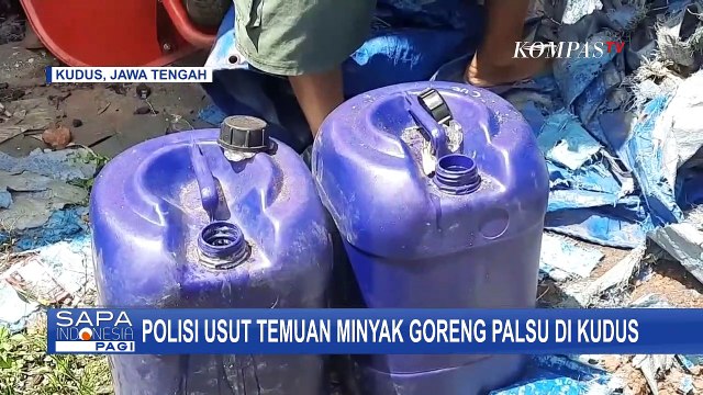 Heboh Soal Minyak Goreng Palsu di Kudus, Polisi Lakukan Pengejaran!