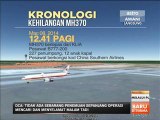 Kronologi kehilangan pesawat MH370