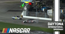 Denny Hamlin spins coming to pit road in Bluegreen Vacations Duel No. 2