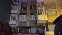 Son dakika haberleri! Bakırköy'de 4 katlı binada çıkan yangın söndürüldü