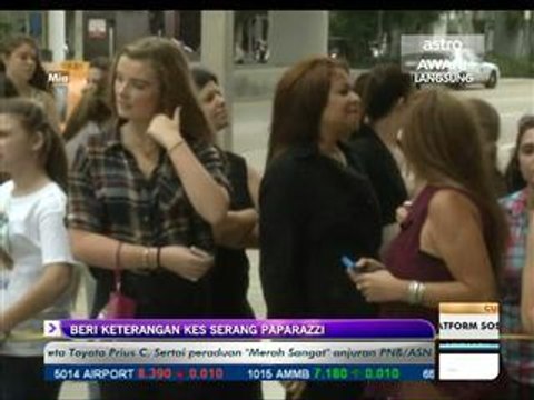 Beri keterangan kes serang Paparazzi