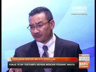 Pencarian misteri MH370 diperluas