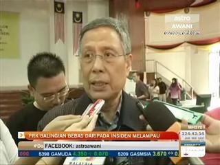 PRK Balingian bebas daripada insiden melampau