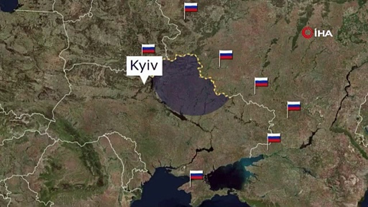 İngiltere Savunma Bakanlığı, Rusya'nın Ukrayna'yı muhtemel işgal planını yayınladı