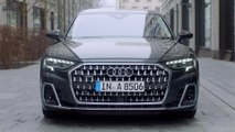 The new Audi A8 L 60 TFSI quattro Design in Manhattan Grey