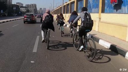 Ditching cars for bikes in gridlocked Cairo