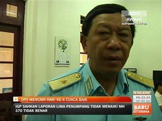 Vietnam jalankan operasi mencari tanpa masalah