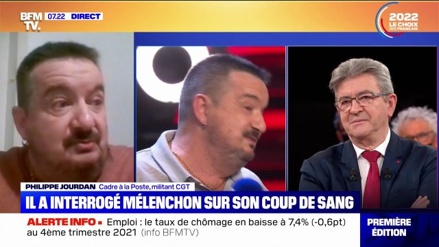 Je trouvais qu'il était très agressif : ce militant CGT qui a interrogé Jean-Luc Mélenchon dans La France dans les yeux témoigne