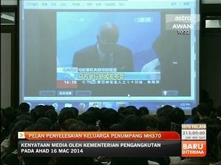 Pelan penyelesaian keluarga penumpang MH370