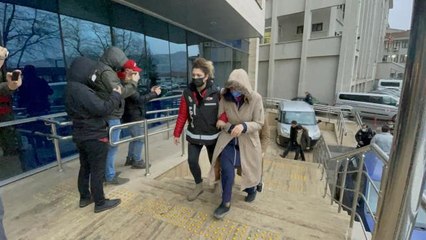 Zonguldak merkezli FETÖ operasyonunda yakalanan 6 zanlı adliyede