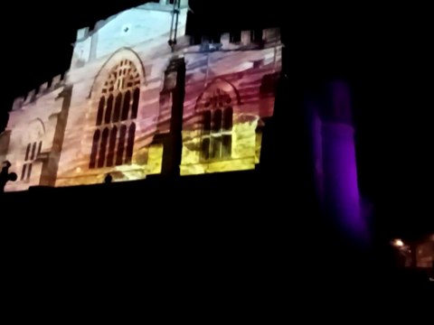 The story of Amazing Grace at the Illuminate festival at St Columb's Cathedral, Derry, Ireland