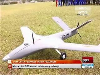 UTM cipta pesawat tanpa pemandu