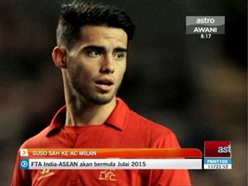 Suso sah ke AC Milan