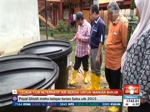Telaga tiub, alternatif air bersih untuk mangsa banjir