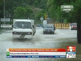 JPS cadang guna sms beri amaran awal banjir