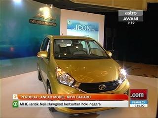 Perodua lancar model Myvi baharu
