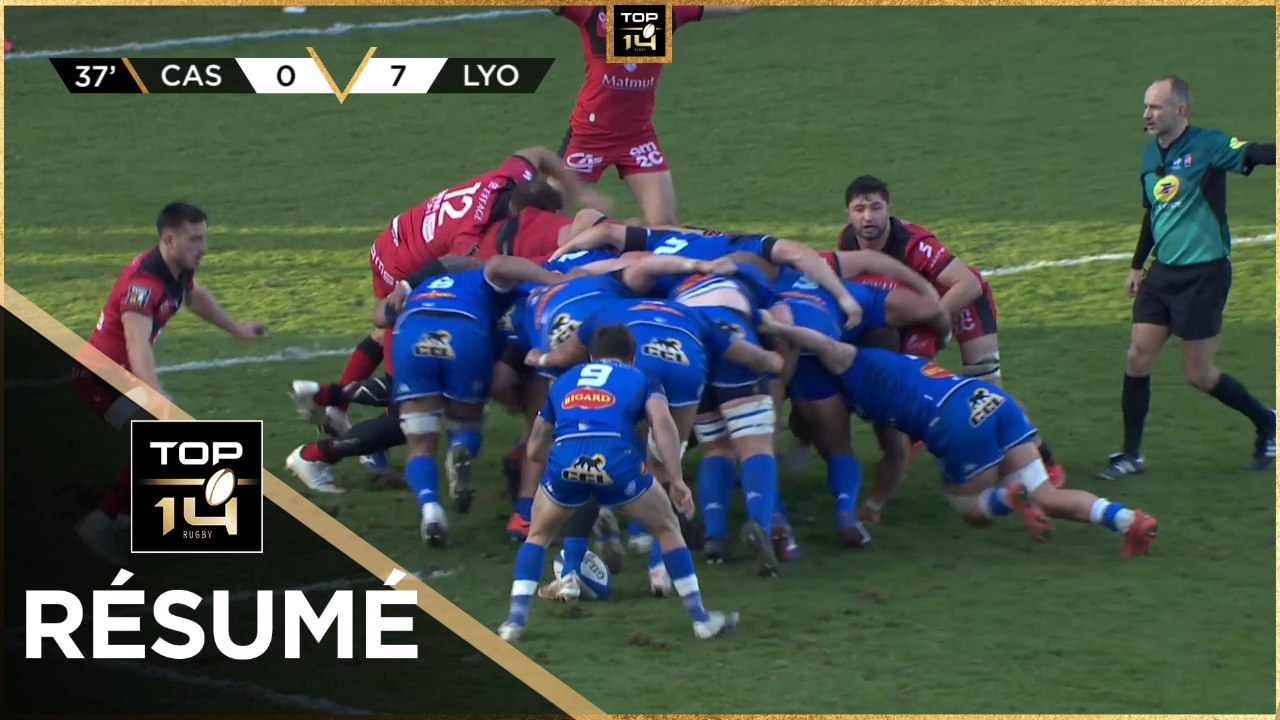 TOP 14 - Résumé Castres Olympique-Lou Rugby: 19-17 - J18 - Saison 2021/2022